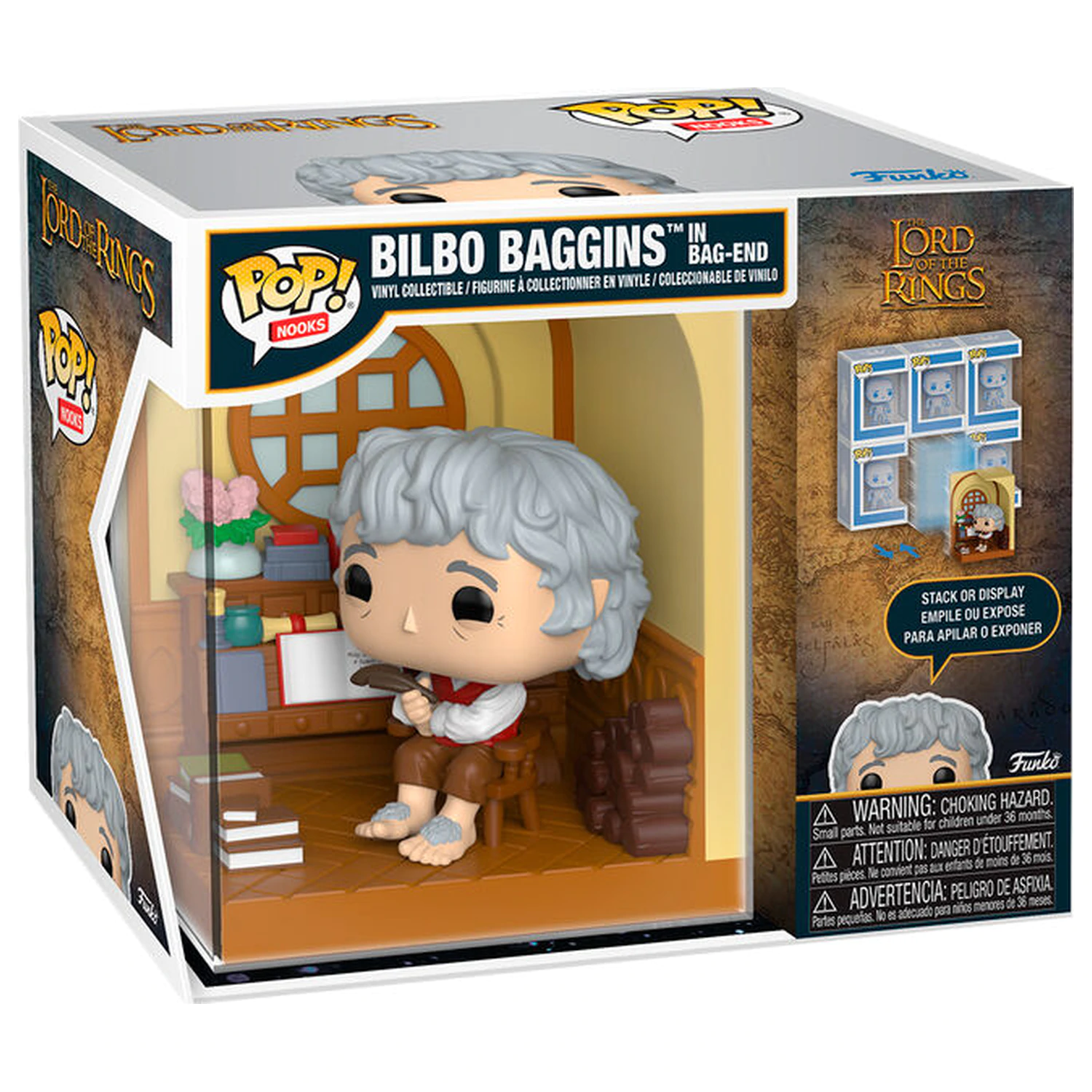 Funko POP figurica Nooks The Lord Of The Rings Bilbo Baggins in Bag-End fotografija izdelka