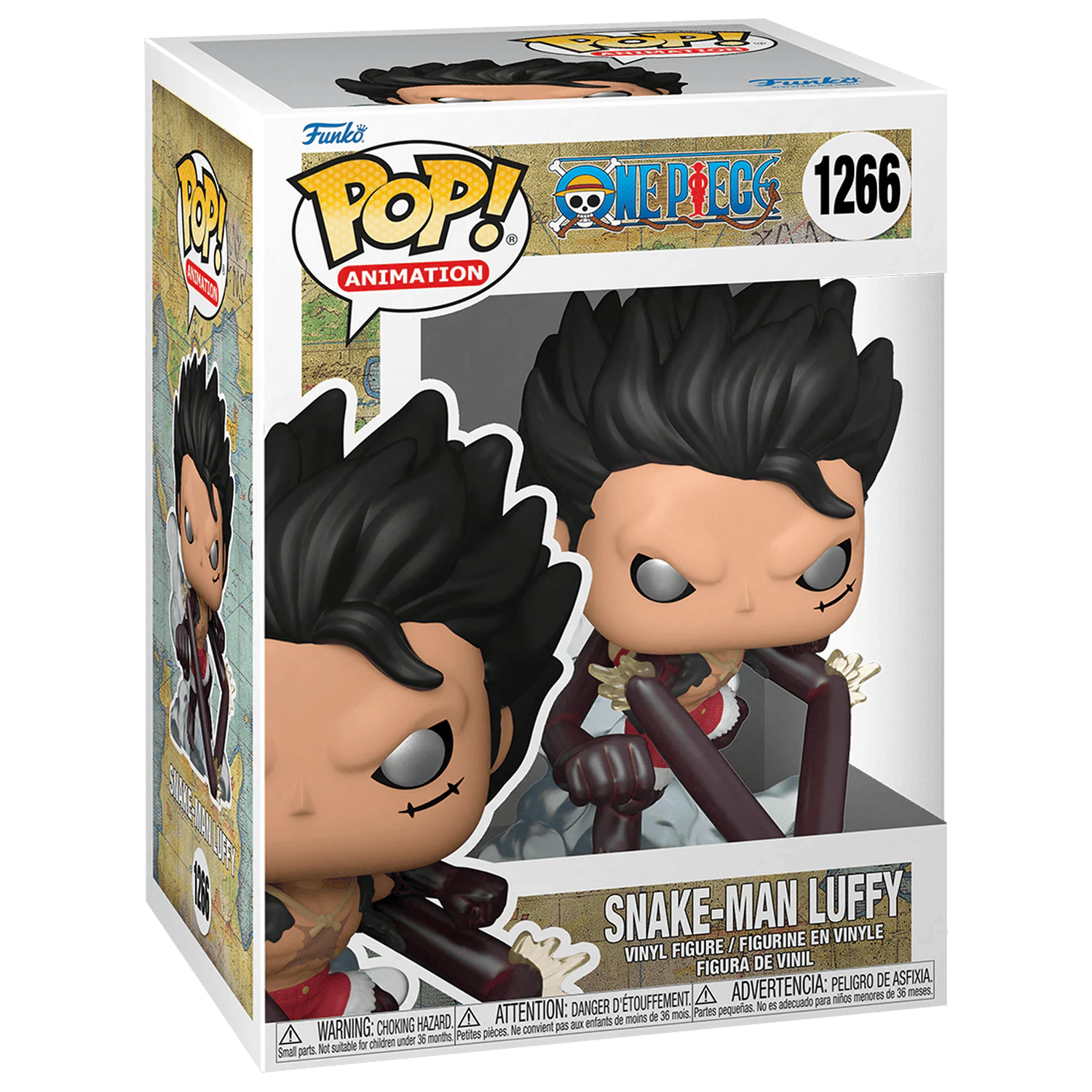 One Piece POP! Television Vinyl Figura Snake-Man Luffy 9 cm fotografija izdelka