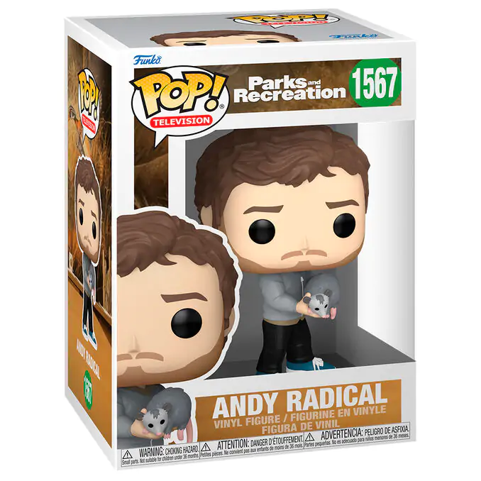 Funko POP figurica Parks and Recreation Andy Radical fotografija izdelka