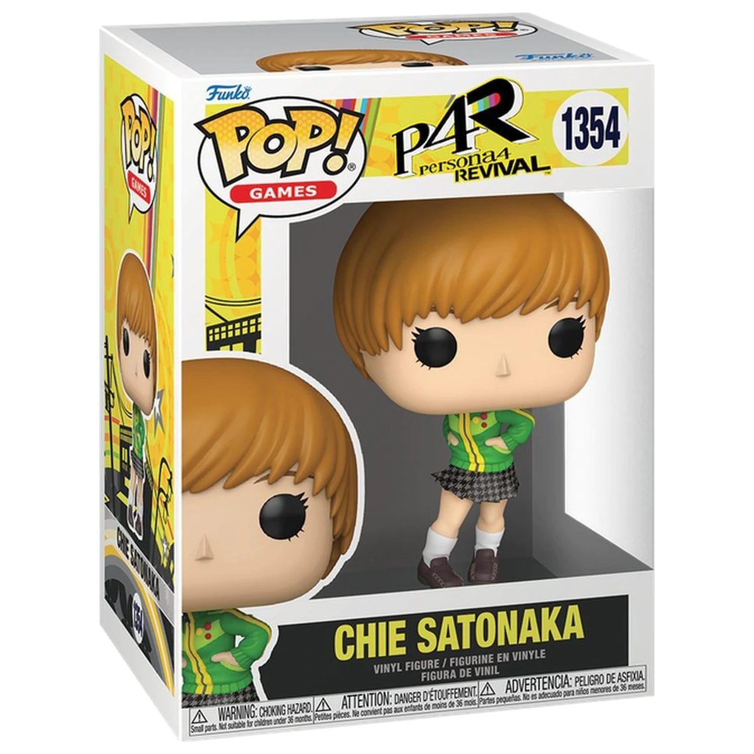Funko POP figura Persona 4 Revival Chie Satonaka fotografija izdelka