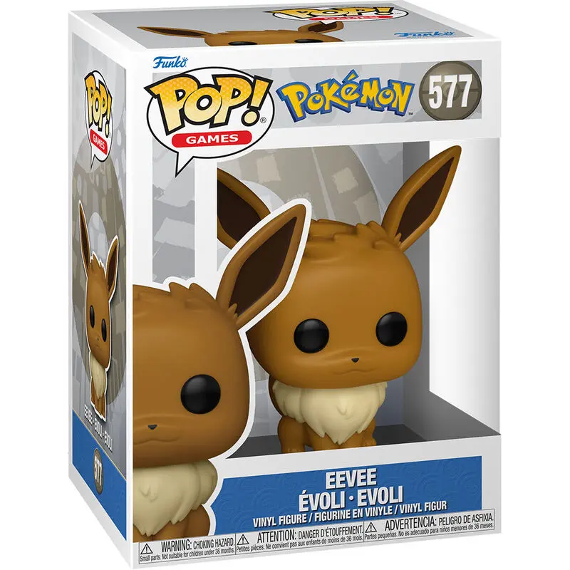 Pokemon POP! Games Vinyl Figura Eevee (EMEA) 9 cm fotografija izdelka