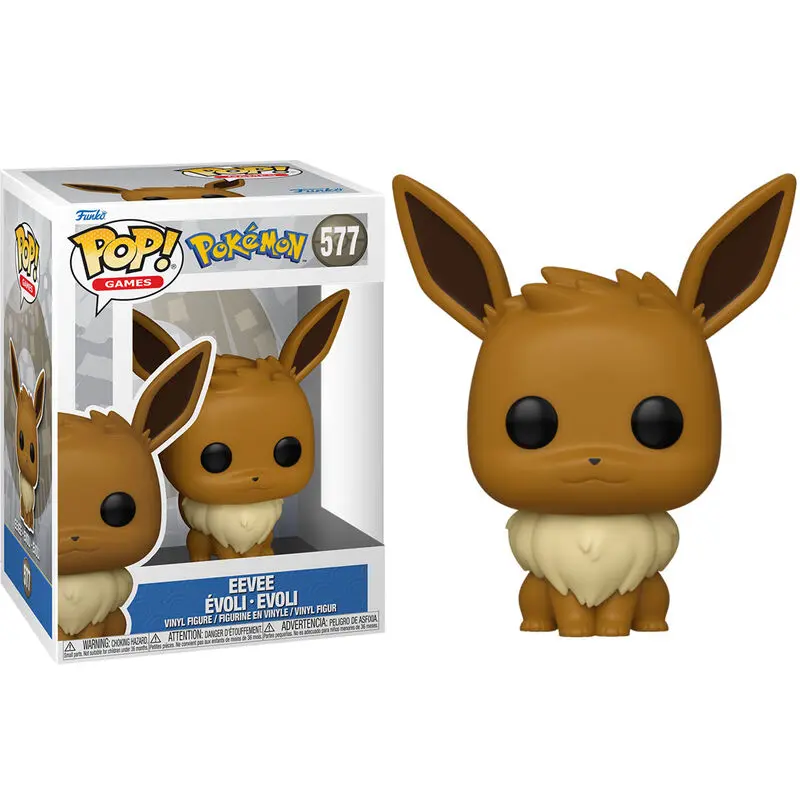 Pokemon POP! Games Vinyl Figura Eevee (EMEA) 9 cm fotografija izdelka