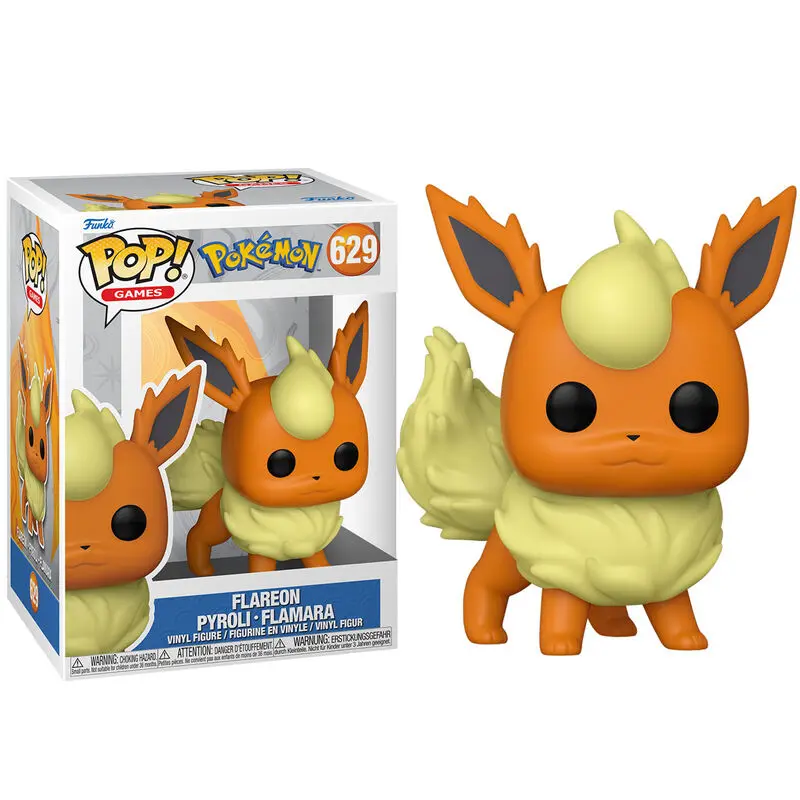 Pokemon POP! Games Vinil Figura Flareon (EMEA) 9 cm fotografija izdelka