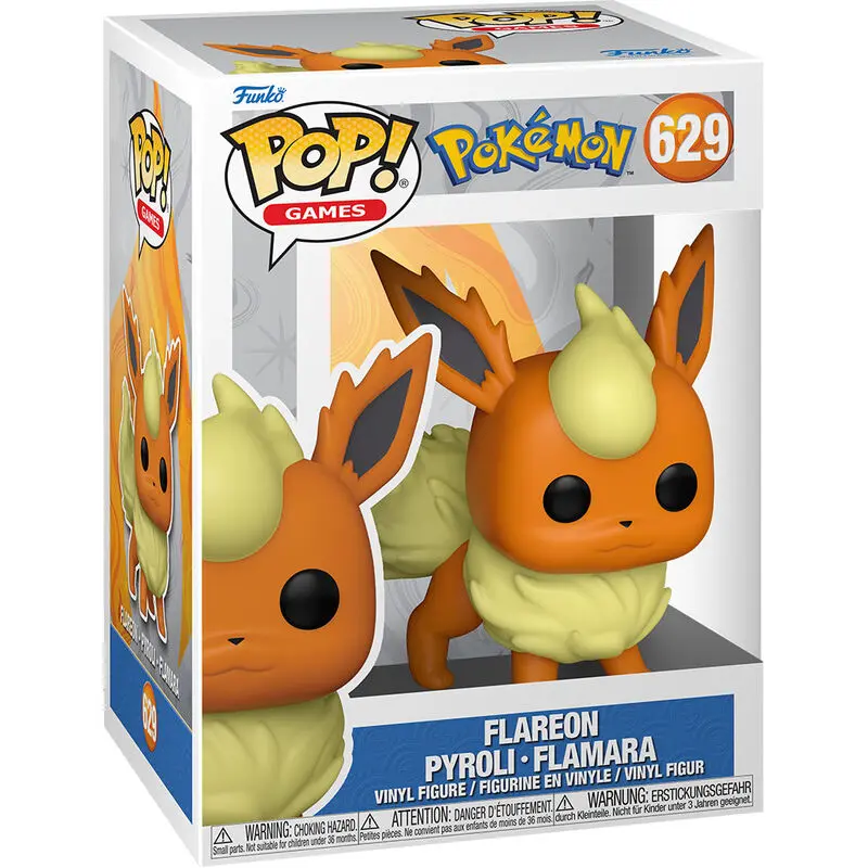 Pokemon POP! Games Vinil Figura Flareon (EMEA) 9 cm fotografija izdelka