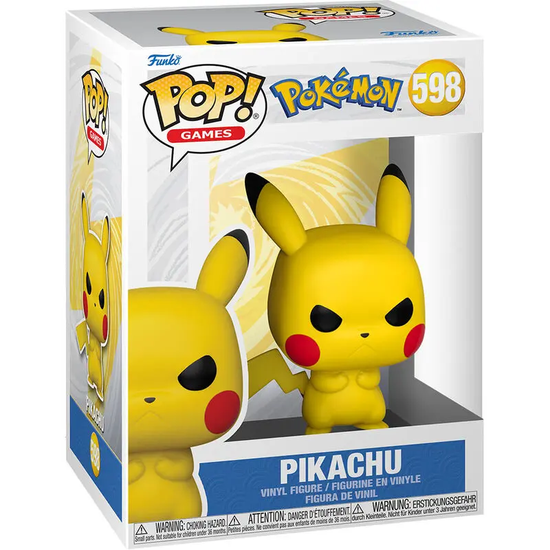 Pokemon POP! Games Vinil Figura Grumpy Pikachu (EMEA) 9 cm fotografija izdelka