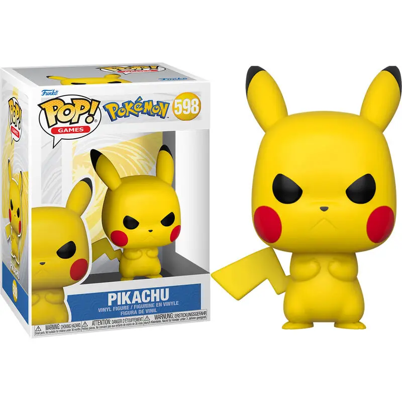 Pokemon POP! Games Vinil Figura Grumpy Pikachu (EMEA) 9 cm fotografija izdelka