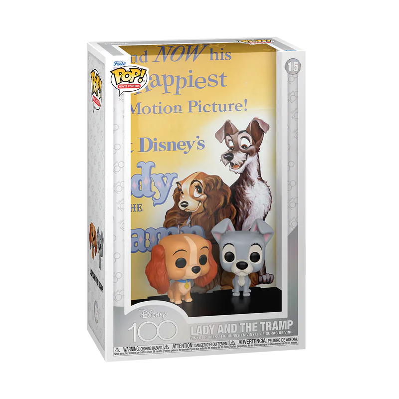 POP figurica Poster Disney 100th Anniversary Lady and the Tramp fotografija izdelka