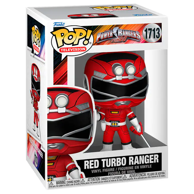 Funko POP figura Rangers Turbo - Red Turbo Ranger fotografija izdelka