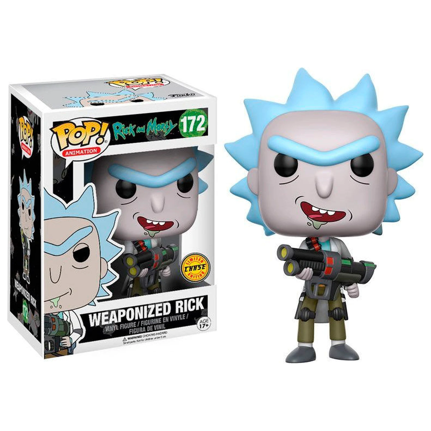 Funko POP figura Rick & Morty Weaponized Rick Chase fotografija izdelka