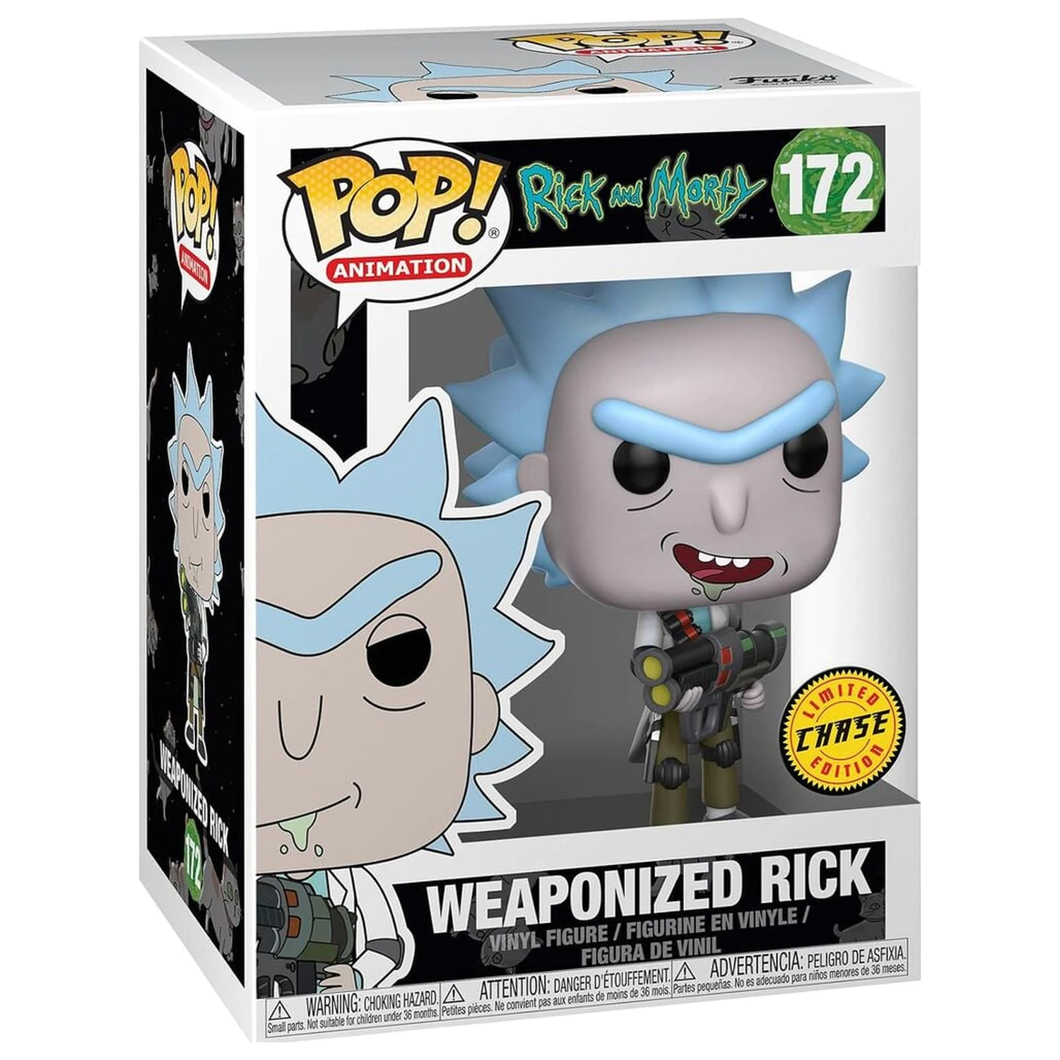 Funko POP figura Rick & Morty Weaponized Rick Chase fotografija izdelka