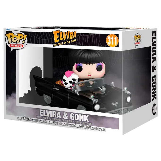 Funko POP figurica Rides Deluxe Elvira Mistress of the Dark Elvira & Gonk fotografija izdelka