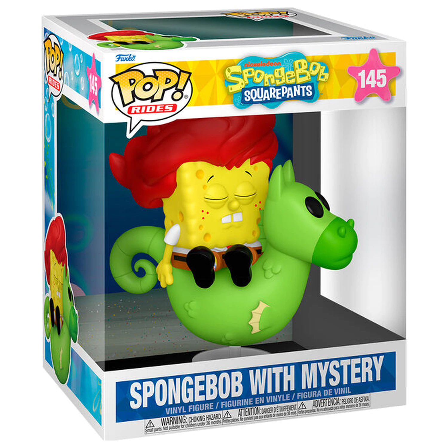 Funko POP figura Rides Deluxe SpongeBob SquarePants Spongebob with Mystery fotografija izdelka