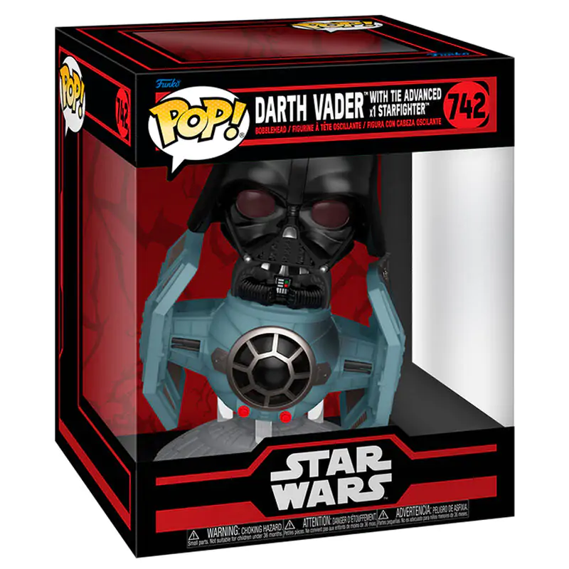 Funko POP figura Rides Deluxe Star Wars Darth Vader with Tie Advanced Starfighter fotografija izdelka