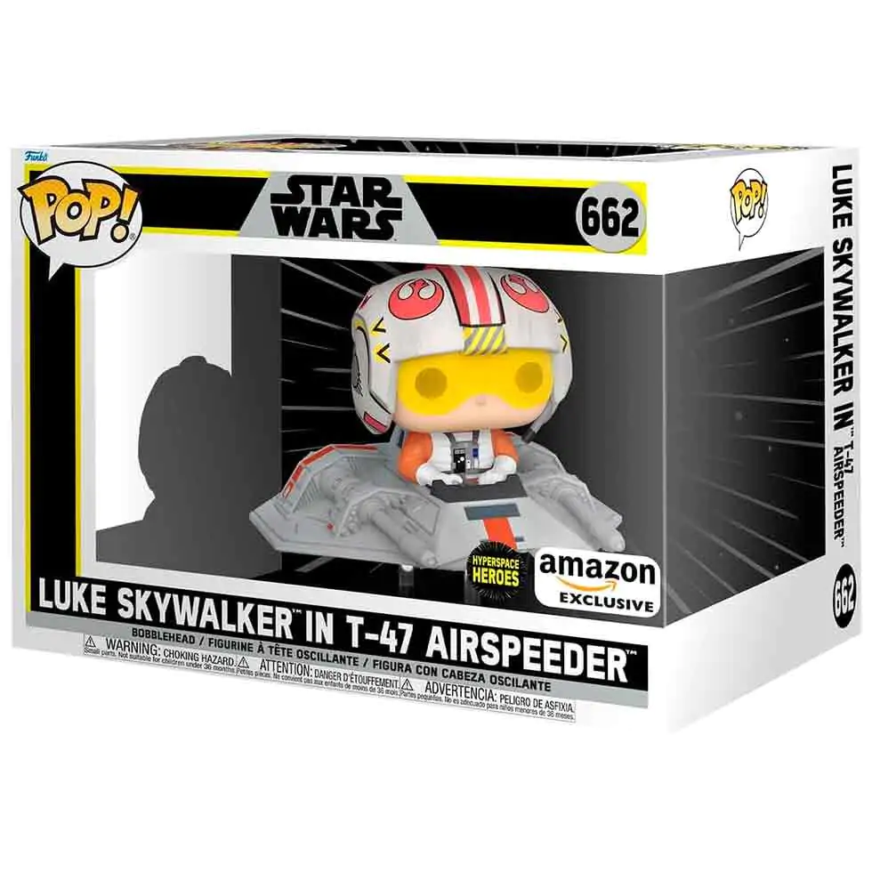 Funko POP figurica Rides Star Wars Luke Skywalker in T-47 Airspeeder Exclusive fotografija izdelka