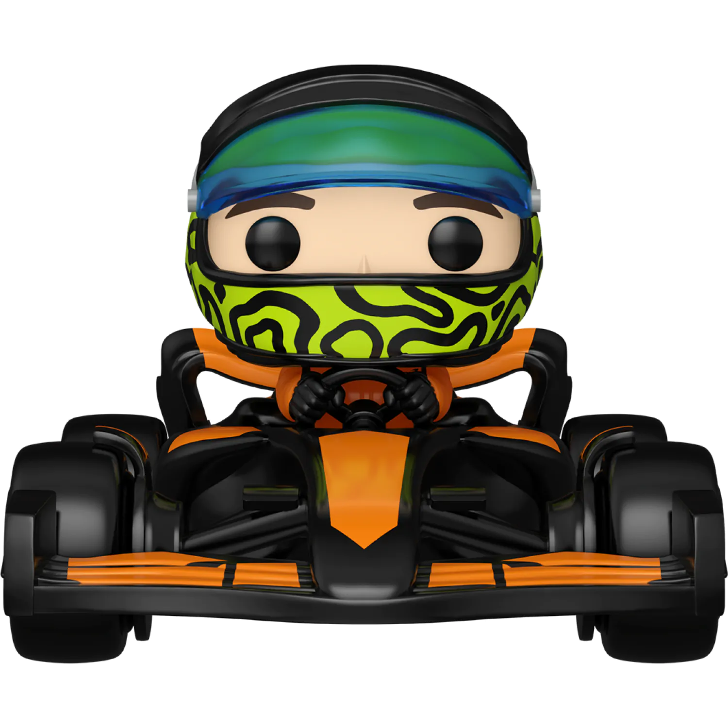Funko POP figura Rides Super Deluxe Racing Lando Norris z McLaren MCL39 fotografija izdelka
