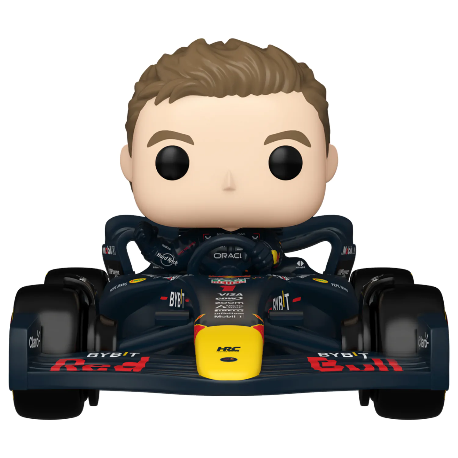 Funko POP figura Rides Super Deluxe Racing Oracle Red Bull Max Verstappen z RB20 fotografija izdelka