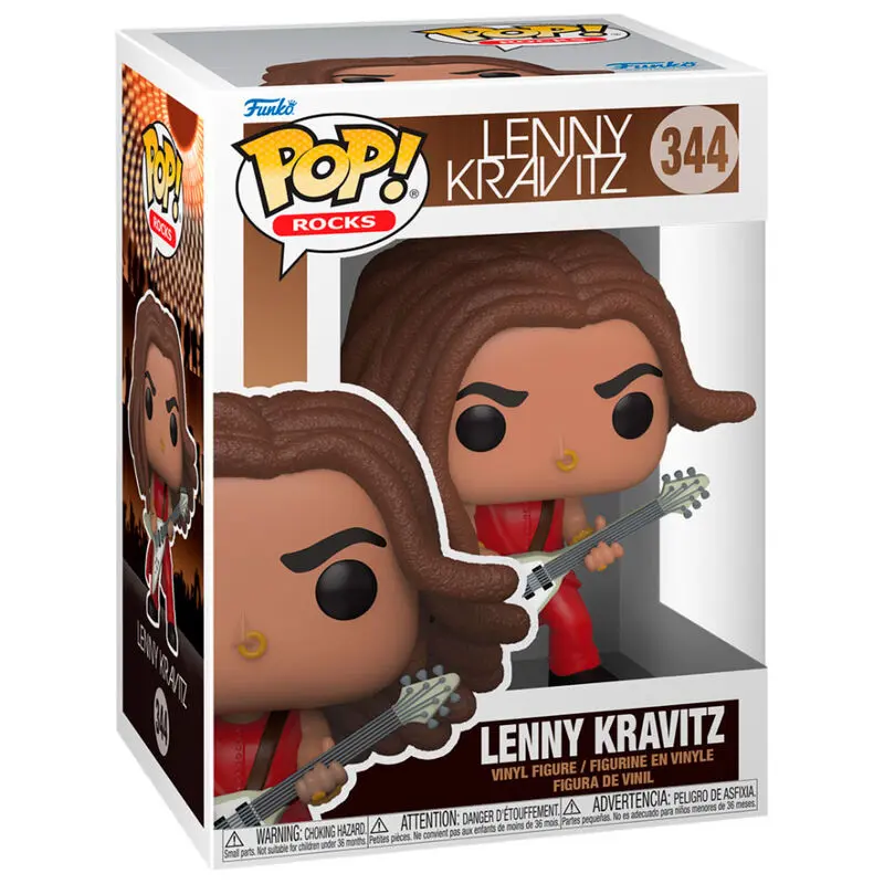 Lenny Kravitz POP! Rocks Vinilna Figura 9 cm fotografija izdelka