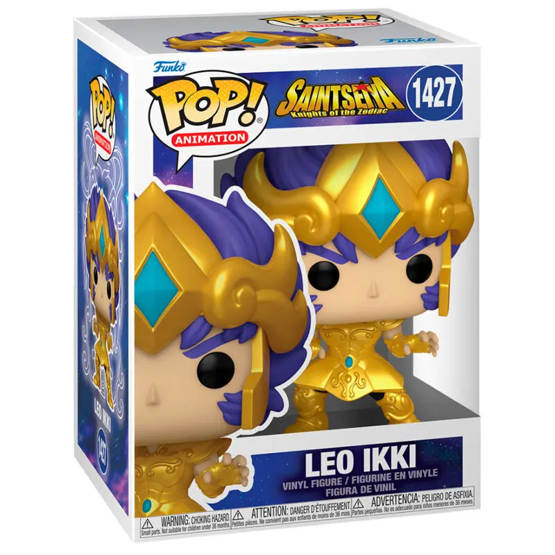 Saint Seiya POP! Animation figurica Gold Leo Ikki 9 cm fotografija izdelka