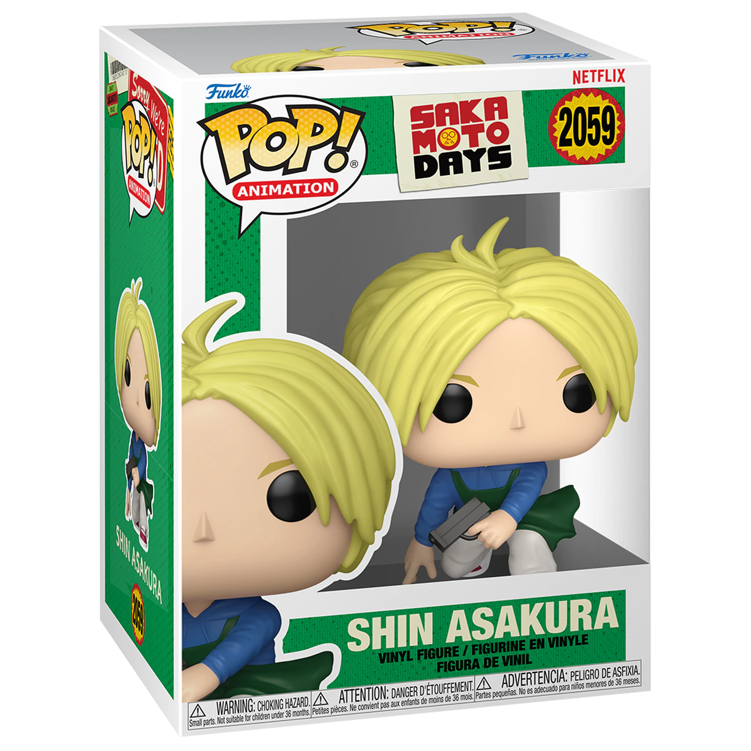 Funko POP figura Sakamoto Days Shin Asakura fotografija izdelka