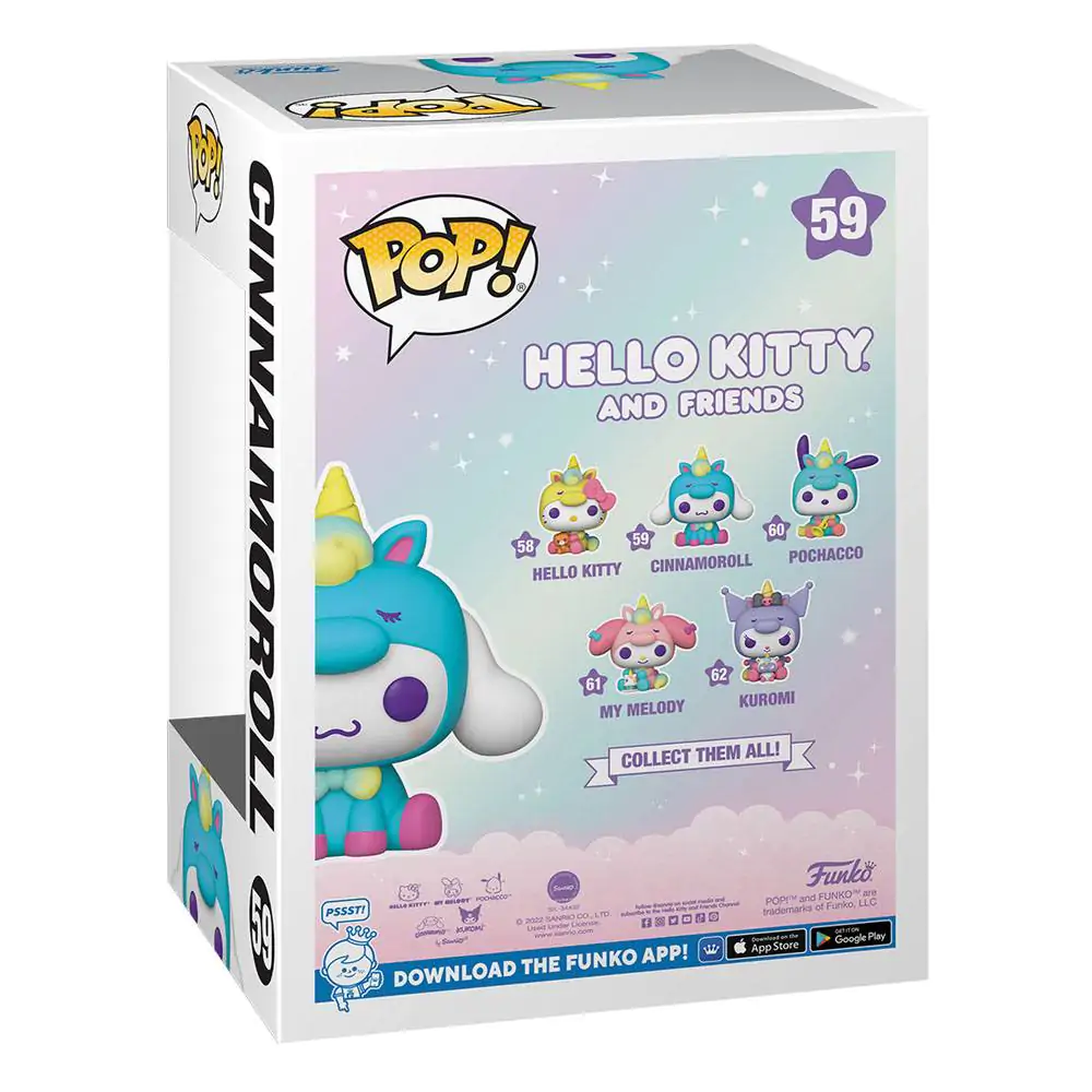 Hello Kitty and Friends POP! Sanrio Vinilna Figura Cinnamoroll 9 cm fotografija izdelka