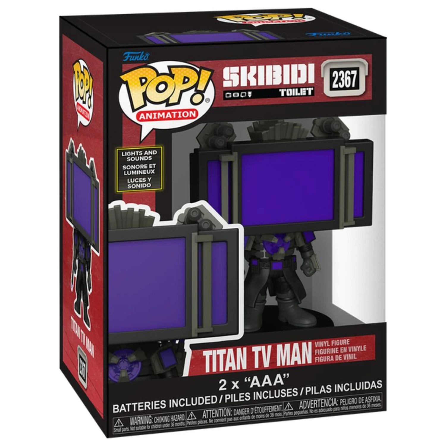 Funko POP figura SFX Skibidi Toilet Titan TV Man fotografija izdelka