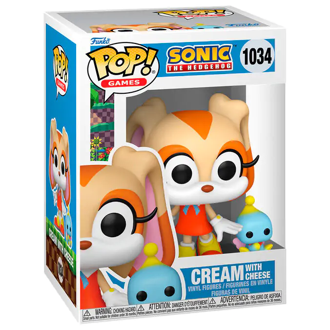 Funko POP figurica Sonic The Hedgehog Cream with Cheese fotografija izdelka