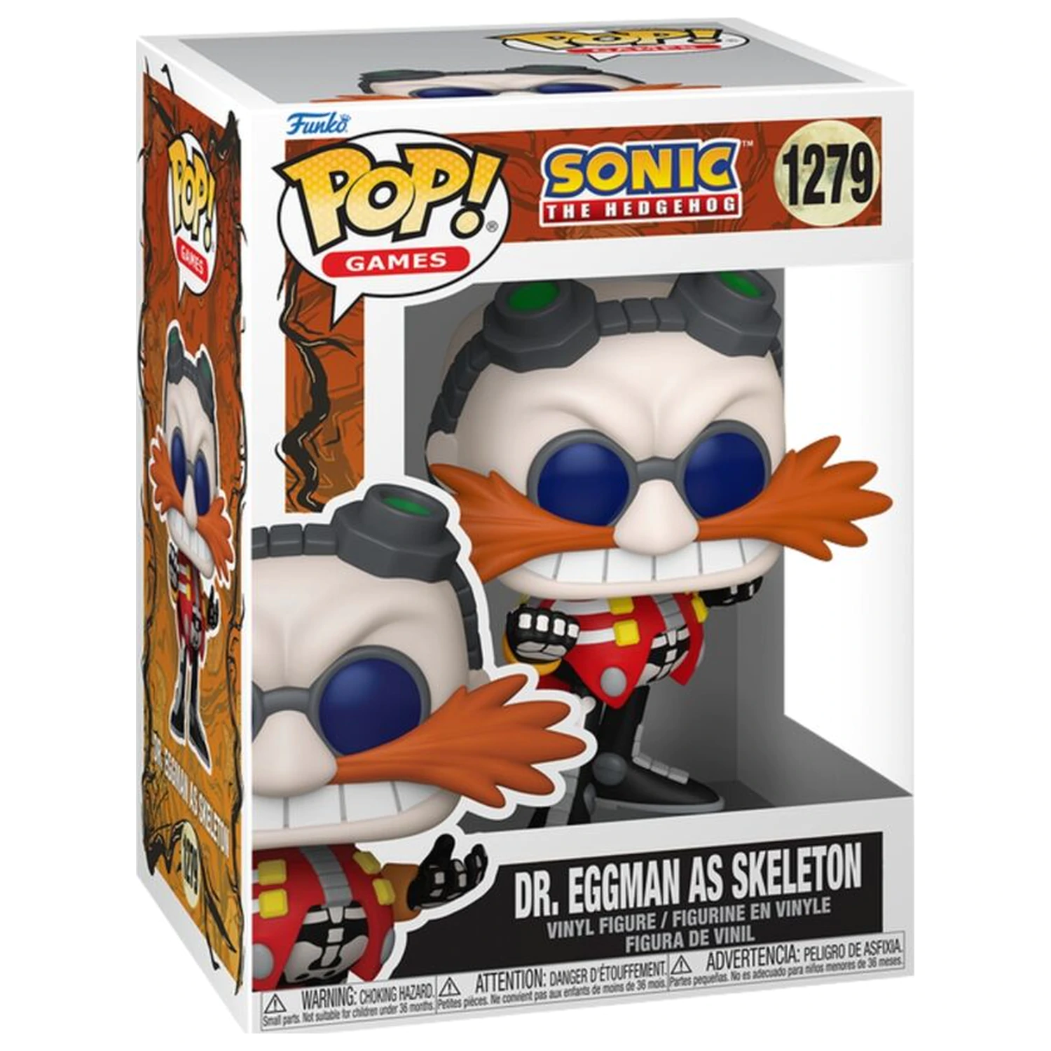 Funko POP figura Sonic The Hedgehog Dr. Eggman as Skeleton fotografija izdelka