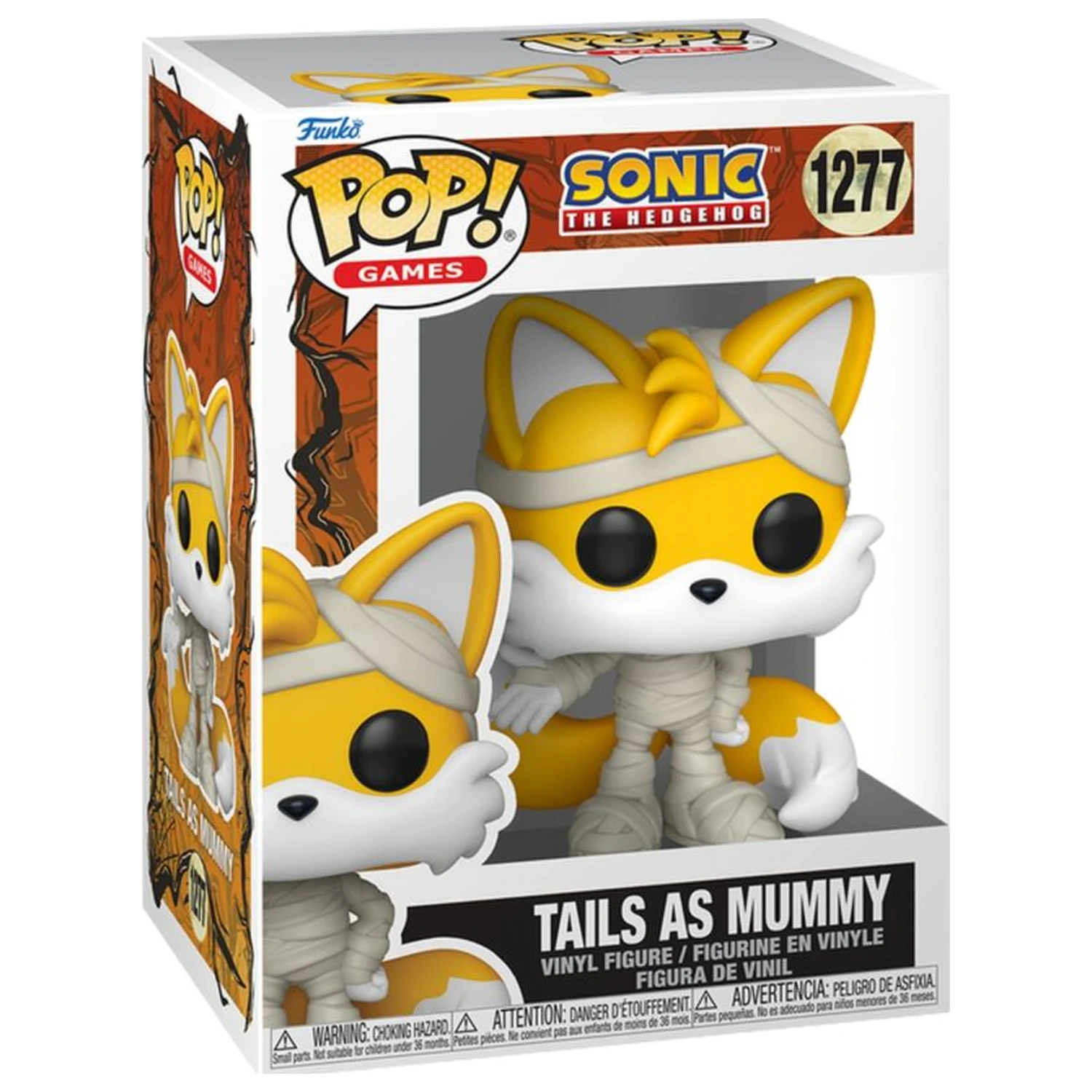 Funko POP figura Sonic The Hedgehog Tails kot mumija fotografija izdelka