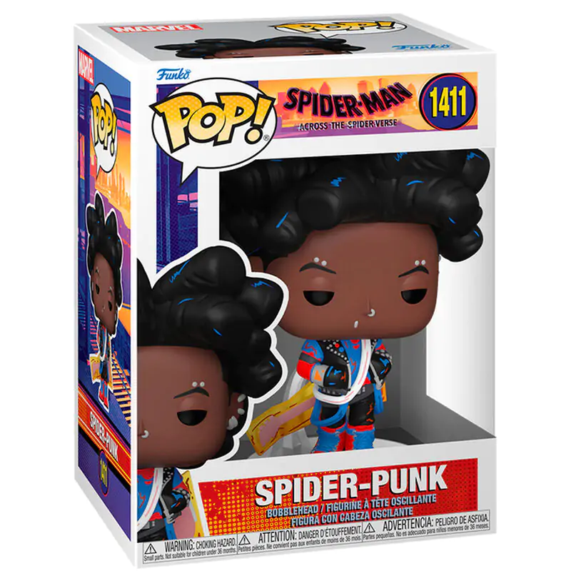 Funko POP figura Marvel Spiderman: Čez Spider-Verse Spider-Punk fotografija izdelka