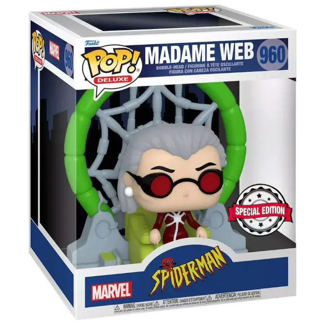 POP figurica Marvel Spiderman Madame Web Exclusive fotografija izdelka