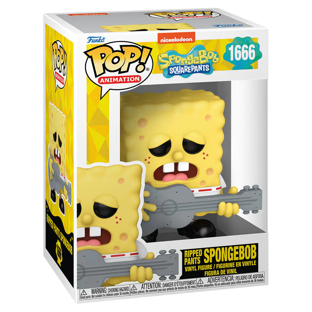 Funko POP figurica Sponge Bob - Spongebob Ripped Pants fotografija izdelka