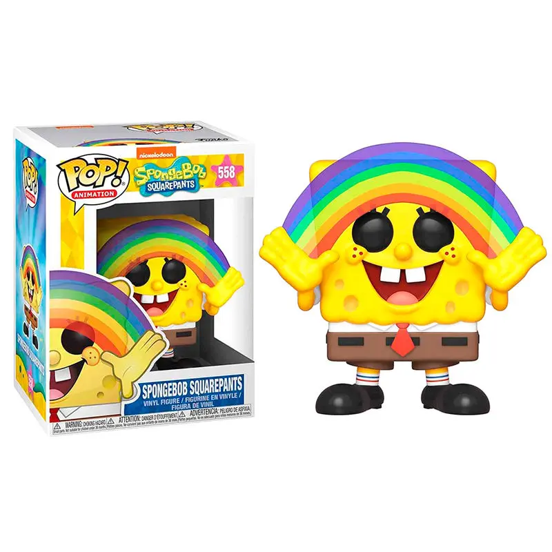 SpongeBob SquarePants POP! vinilna figura SpongeBob Rainbow 9 cm fotografija izdelka