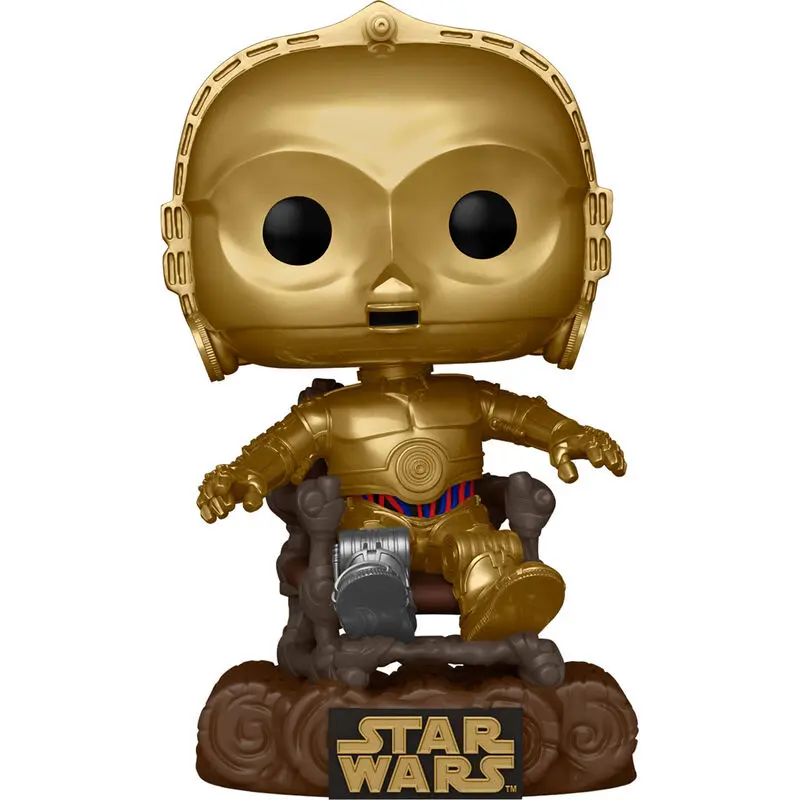 Star Wars Return of the Jedi 40th Anniversary POP! Vinil Figura C3P0 na stolu 9 cm fotografija izdelka