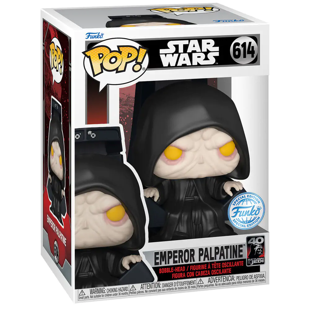 Funko POP figurica Star Wars Emperor Palpatine Exclusive fotografija izdelka