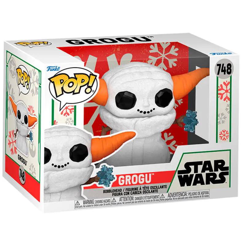 Funko POP figura Star Wars Grogu Snowman fotografija izdelka