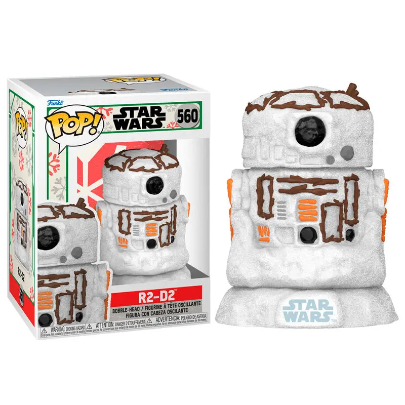 Star Wars Holiday 2022 POP! Heroes Vinil Figura R2-D2 9 cm fotografija izdelka