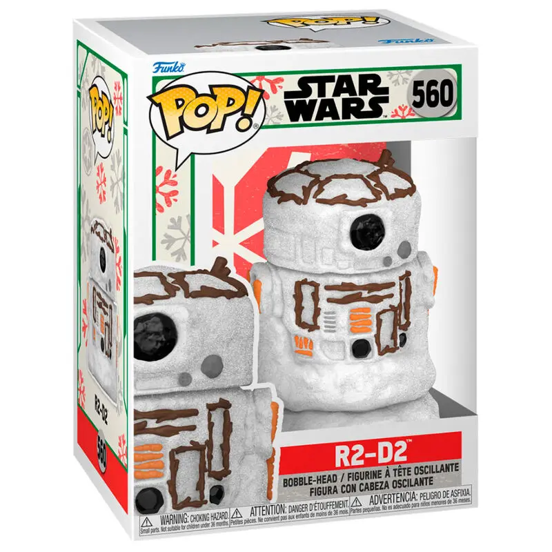 Star Wars Holiday 2022 POP! Heroes Vinil Figura R2-D2 9 cm fotografija izdelka