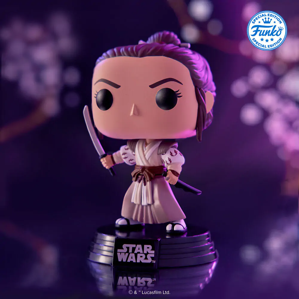 Funko POP figurica Star Wars Impressions Rey Exclusive fotografija izdelka
