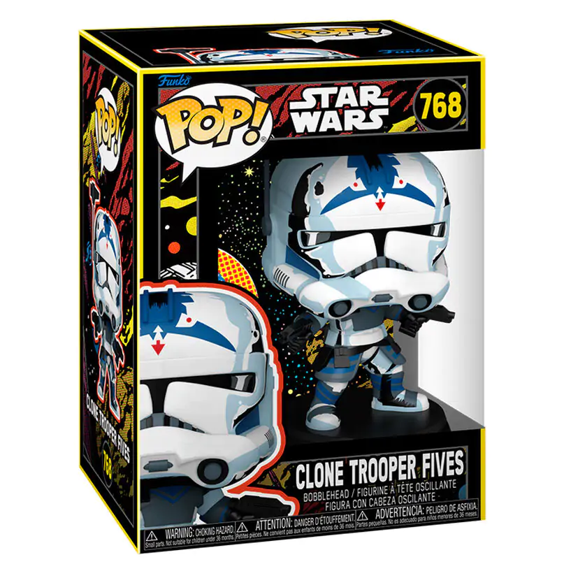 Funko POP figurica Star Wars Retro Clone Trooper Fives fotografija izdelka