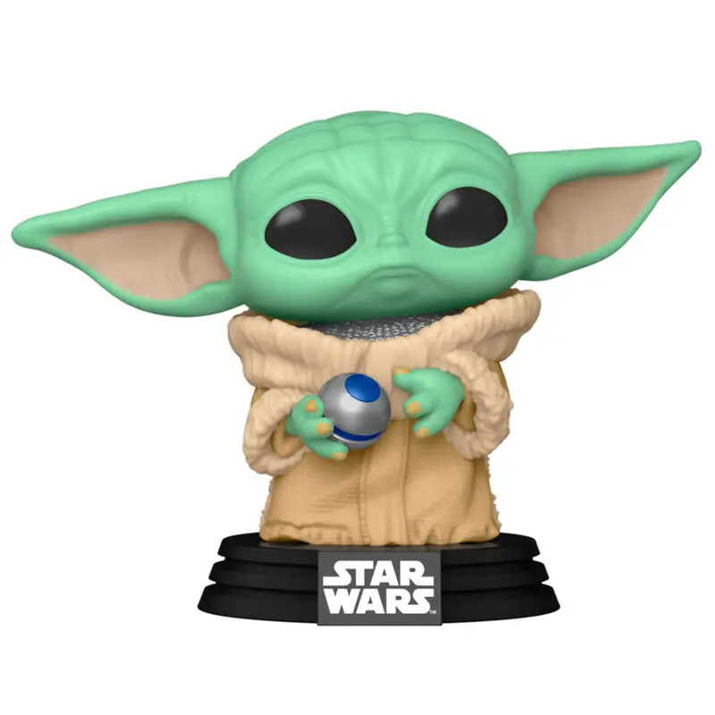 Star Wars The Book of Boba Fett POP! TV Vinyl Figure Grogu z oklepom 9 cm fotografija izdelka