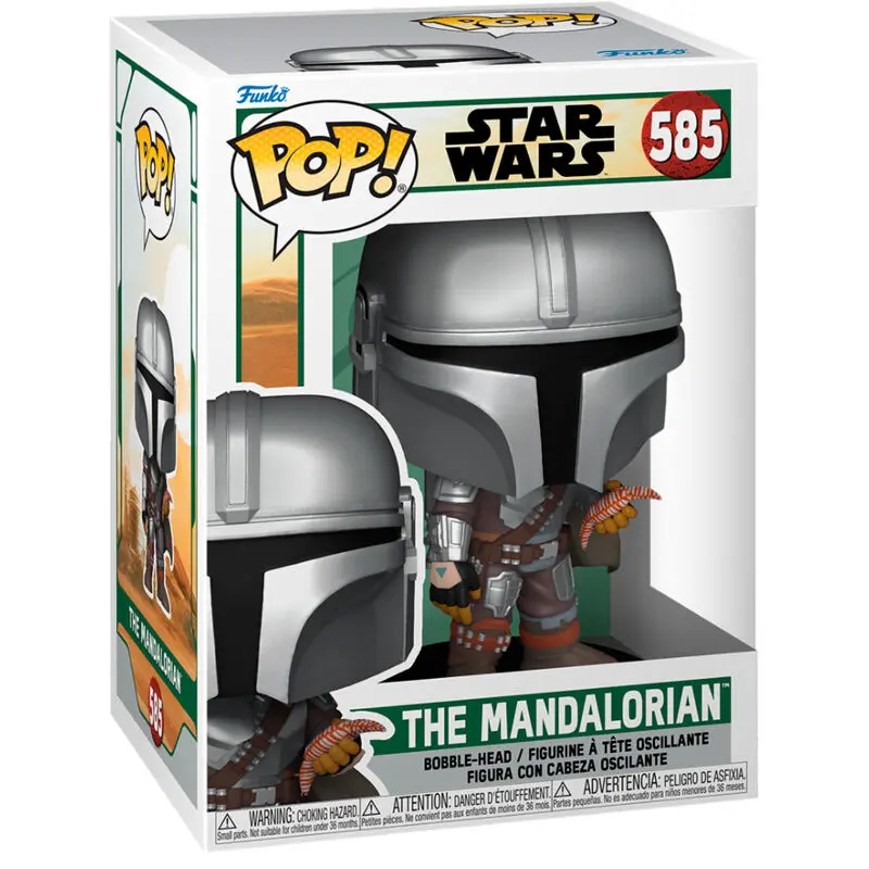 Star Wars The Book of Boba Fett POP! TV Vinyl Figurica Mando z vrečko 9 cm fotografija izdelka