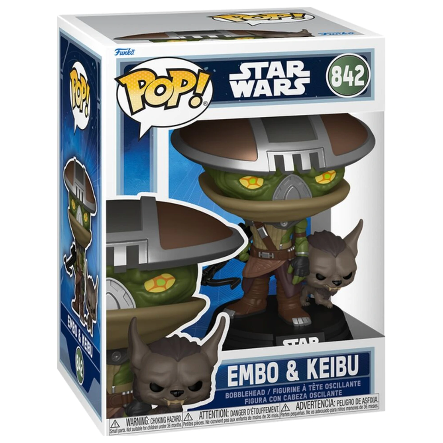 Funko POP figura Star Wars: The Mandalorian & Grogu - Embo & Keibu fotografija izdelka