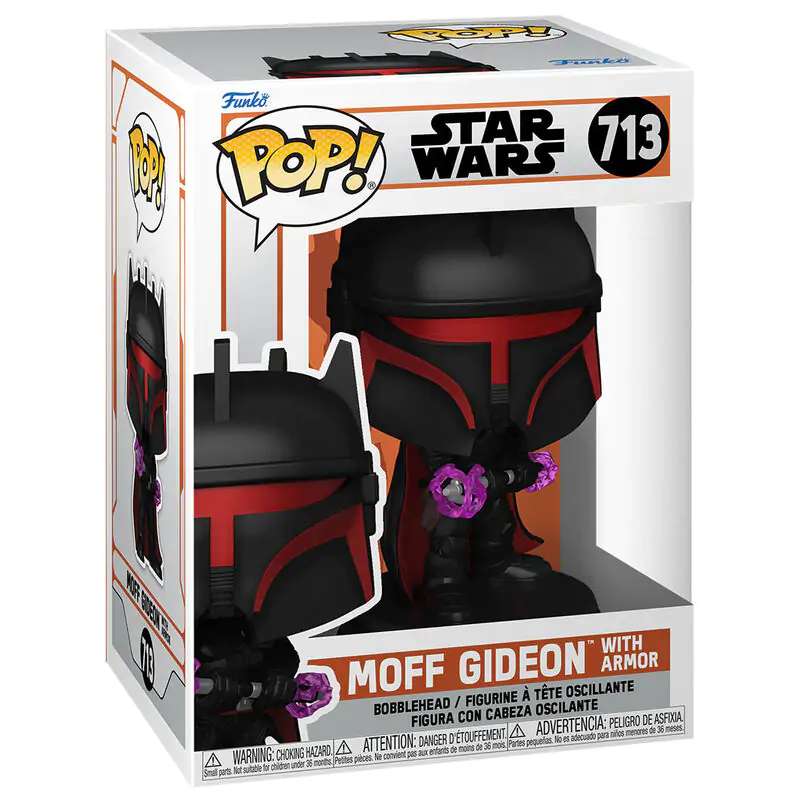 Funko POP figurica Star Wars The Mandalorian Moff Gideon z oklepom fotografija izdelka