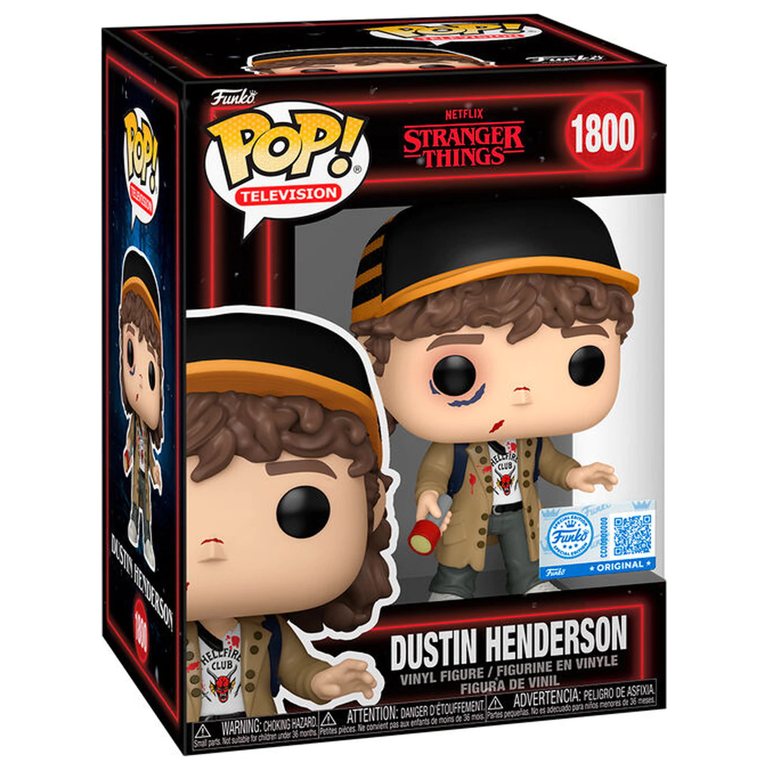 Funko POP figura Stranger Things 5 Dustin Henderson Exclusive fotografija izdelka