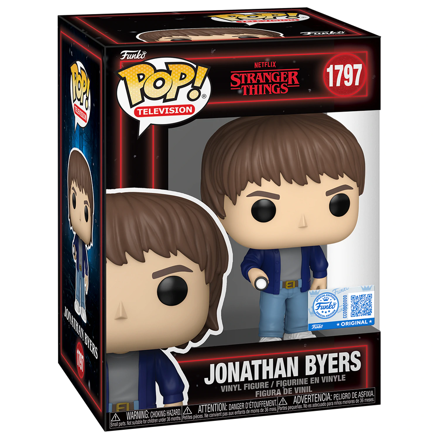 Funko POP figura Stranger Things 5 Jonathan Byers Ekskluzivna fotografija izdelka
