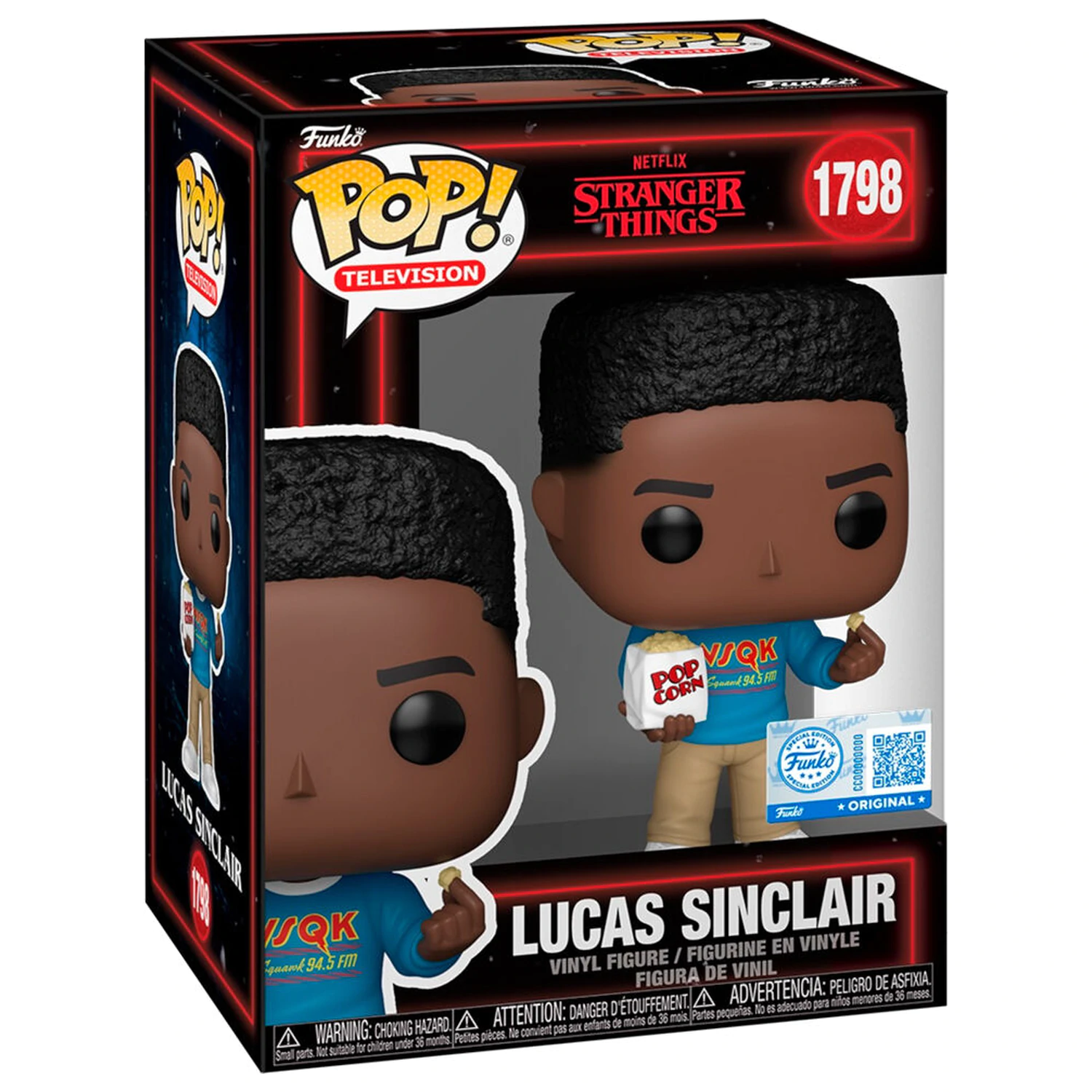 Funko POP figura Stranger Things 5 Lucas Sinclair Exclusive fotografija izdelka