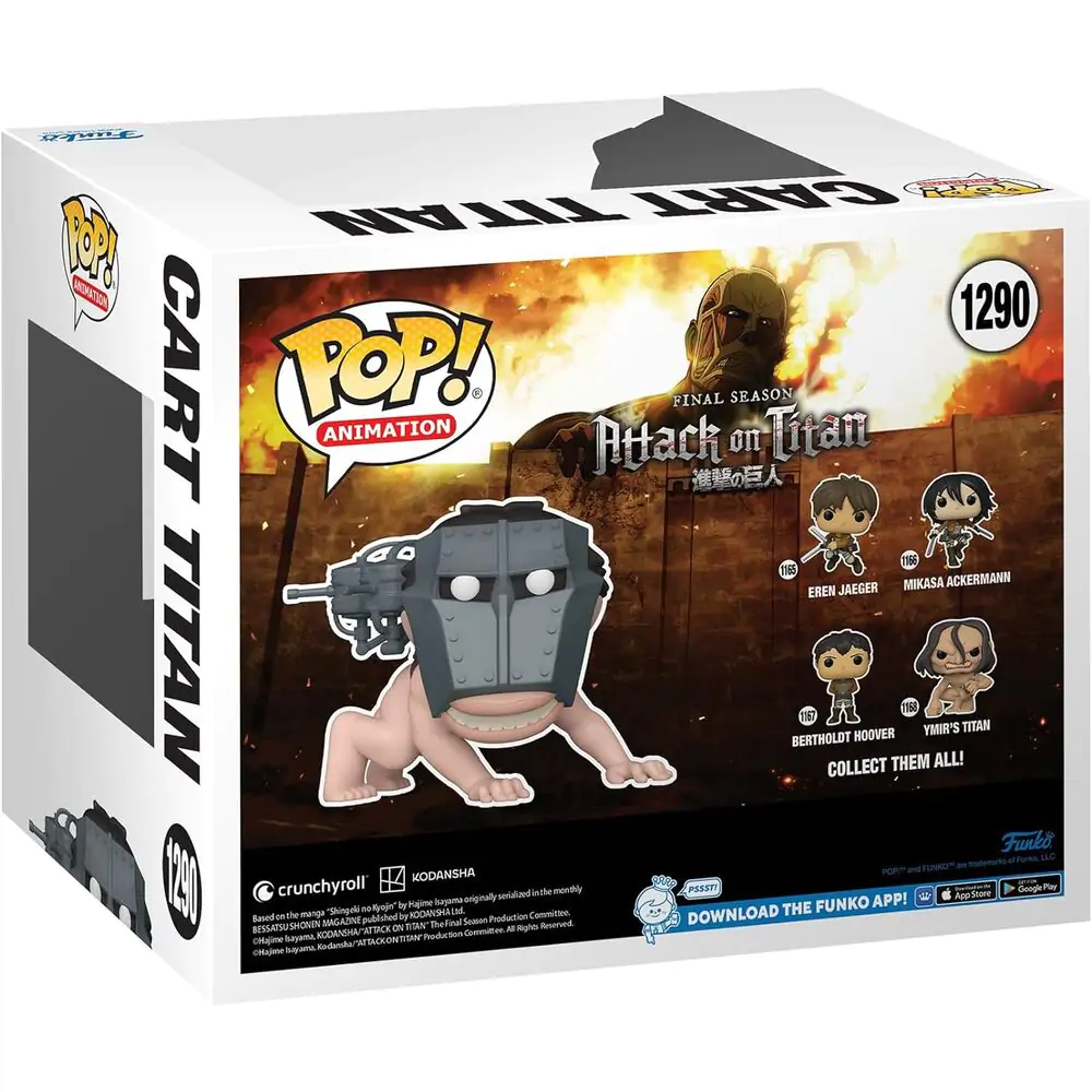 POP figurica Super Attack On Titan Cart Titan Exclusive fotografija izdelka