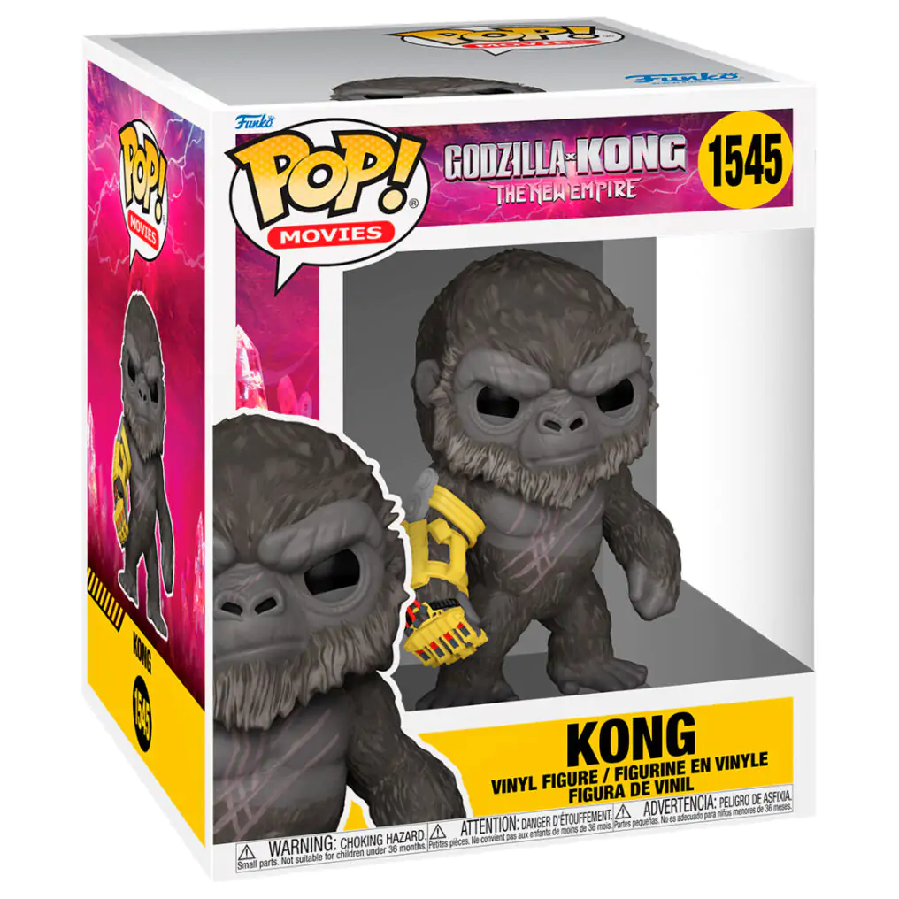 Godzilla vs Kong 2 Oversized POP! Vinil Figura Kong 15 cm fotografija izdelka