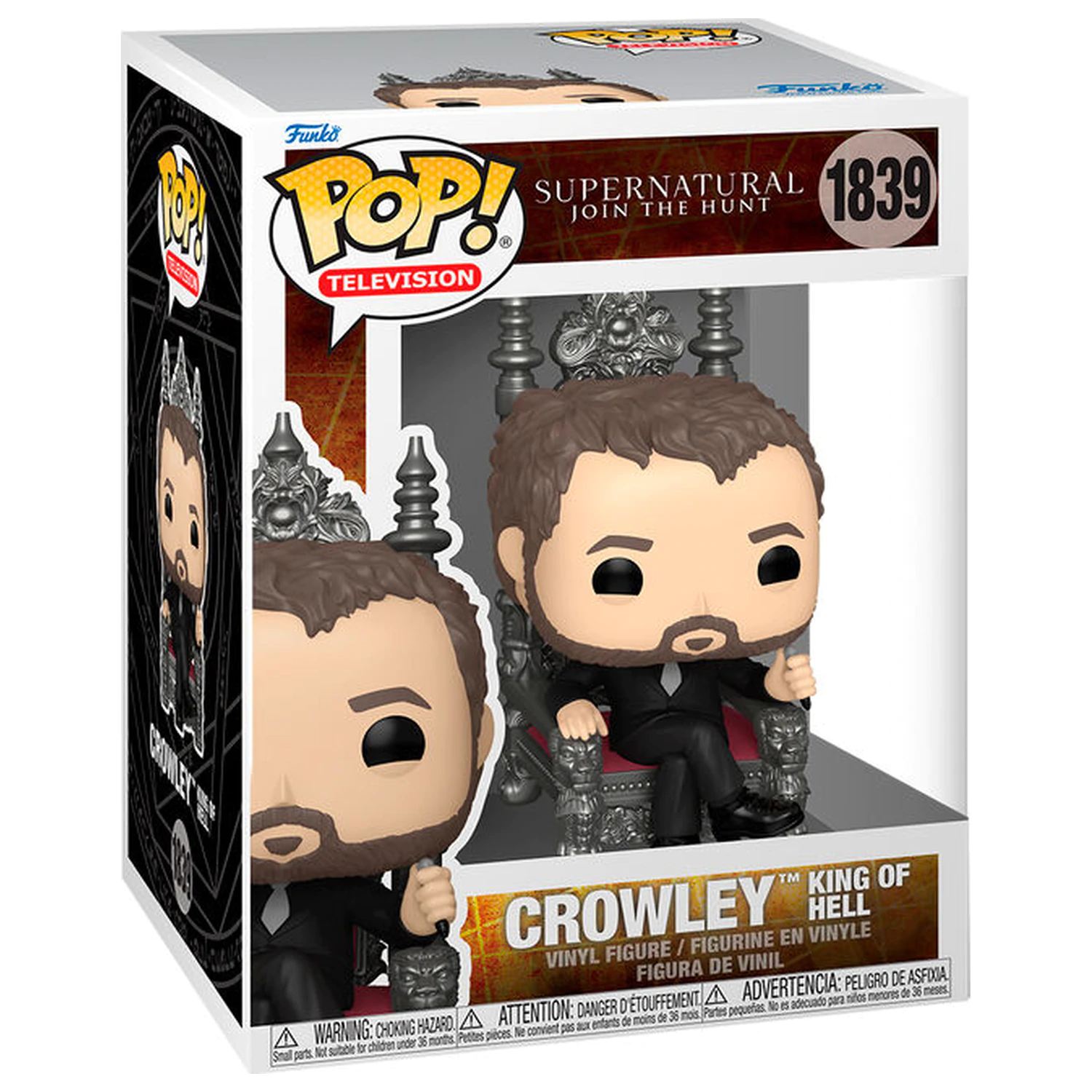 Funko POP figura Premium Supernatural Join the Hunt Death Crowley King of Hell fotografija izdelka