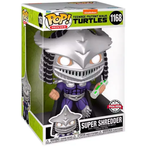 Teenage Mutant Ninja Turtles Super Sized Jumbo POP! Vinilna Figura Super Shredder 25 cm fotografija izdelka